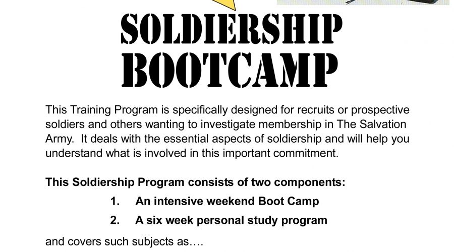 Soldiership Bootcamp BEGA