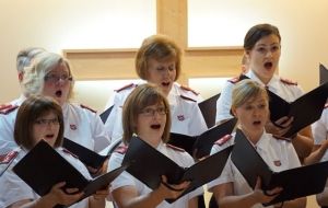 Canadian Staff Songsters dedicated for ministry