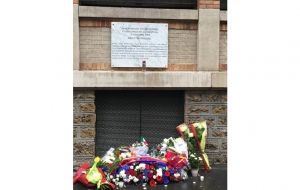 French president unveils commemorative plaque at Salvation Army centre