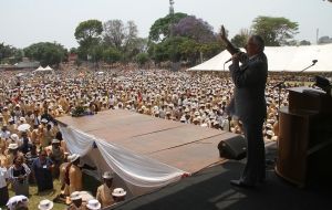 Chief of the Staff leads 125th anniversary celebrations in Zimbabwe