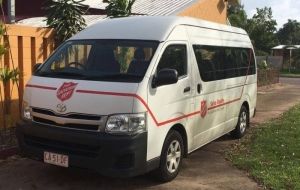  'Salvos Shuttle' back on the road after theft in Darwin