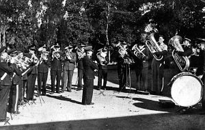 The day the Dee Why band went on strike.