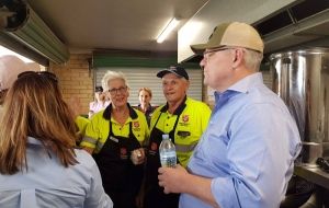 Prime Minister visits SAES workers in Queensland