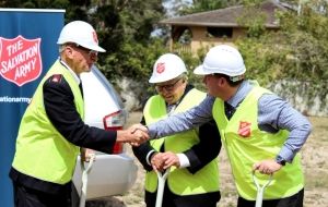 Sod-turning brings hope one step closer for Brisbane's homeless