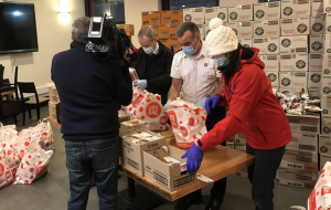 Project 614 delivering food - and hope - in latest lockdown