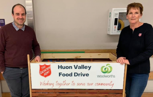 Huonville hauls in the generosity