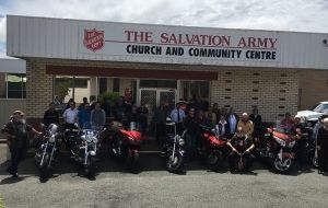 Rural motorbike ministry on the road in Western Australia