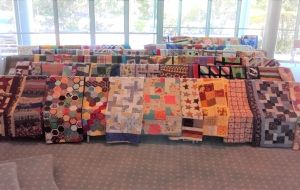 Patchwork quilts bring hope to people changing their lives