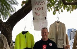 Coat tree helps provide winter warmth