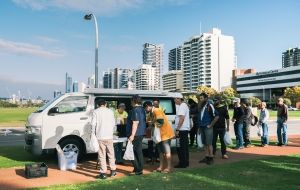 Dedicated volunteers team up to cater for city's needy