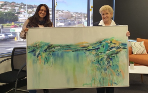 Spiritual vision for Tasmania captured on canvas