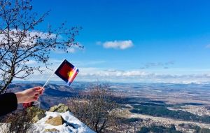 Aussie officer flying the flag in Bulgaria