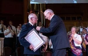 Commissioner Read receives award of the highest order