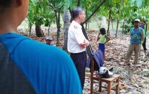 Senior Salvation Army officer makes emotional return to devastated Palu