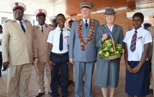 General calls for integrity and visibility during first visit to Malawi