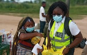 Salvation Army helping displaced families in Mozambique