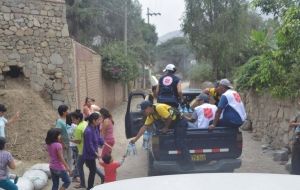 Salvation Army responds to mudslides in Peru