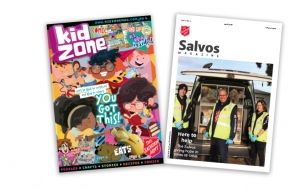 New Salvos/Kidzone magazine an ideal outreach tool