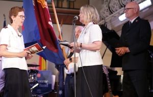 Commissioner Miriam Gluyas installed as Territorial Commander