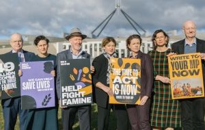 Salvos back budget plea for more famine funding