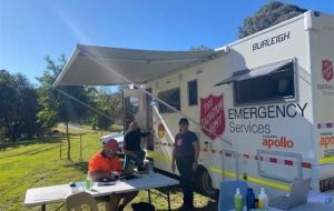 As the floods subside, the Salvos rise