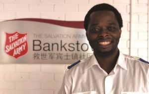 Samuel finds a spiritual home at Bankstown Salvos