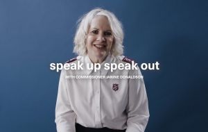 Donaldson devotion - 'speak up and speak out'