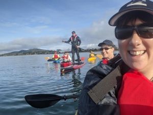 Paddle boarder