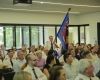 Flags raised at new territorial headquarters