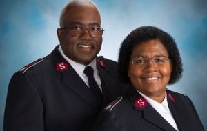 First African American divisional commanders on a mission