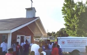 Salvation Army mobilises support for flood victims in Louisiana