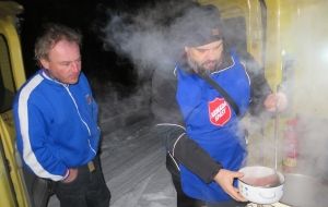 Salvos support homeless as big freeze hits Europe