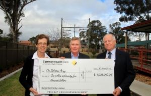 Sargents Pies donate $1 million to Salvation Army