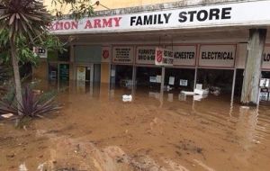 Salvos put up hand to help with looming flood crisis in Rockhampton