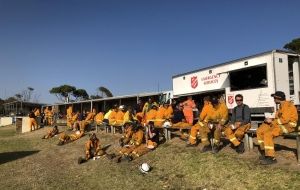 Keeping Kangaroo Island firefighters well fed