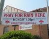 Prayers for rain to break the drought