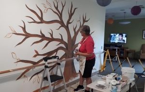 Aged Care mural to bear fruit of good conversation