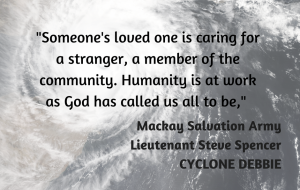 Reflections from the heart of a cyclone