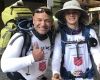 Pair stride out for charity on Brisbane to Sydney walk