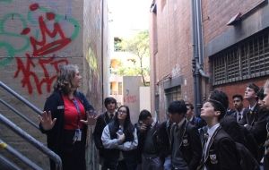 Homelessness city tour gives students a reality check