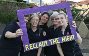 Wollongong Corps joins march for women's safety 
