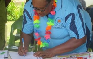 Army brokers historic PNG village bylaws document 