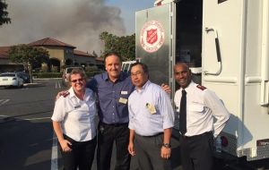 Aussie officers join wildfire relief effort in California