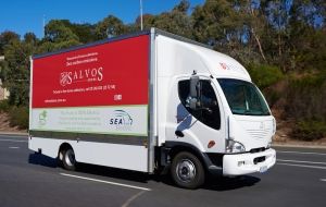 Electric truck gives Salvos Stores a sustainable future