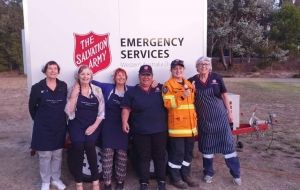 Dual focus for Salvos in bushfire relief effort