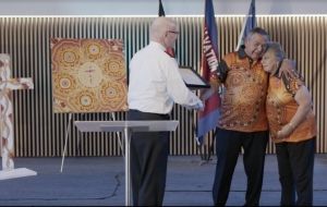 Uncle Vince Ross awarded Order of the Founder