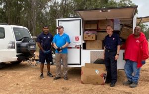 Cool operation gets winter warmth to Woorabinda
