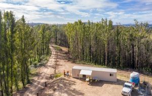 Bushfire families at home with new housing pods 