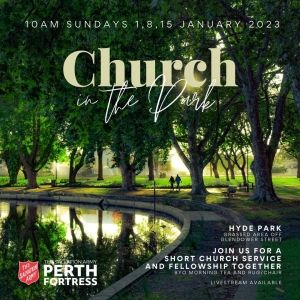 Perth church in the park 