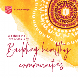 Building healthy communities logo